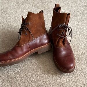 Clark’s Trace Dusk Men's Brown Leather and Suede Boots